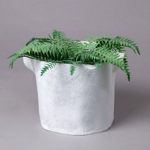 Контейнер с ручками, 28 * 24 см, 11 л, спанбонд, плотность 130 г/м?, Greengo