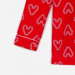 Пижама новогодняя женская (рубашка, брюки) KAFTAN Love 40-42