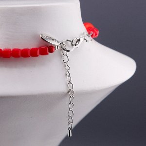 Bantik Red Муранское стекло/Металлическая застежка