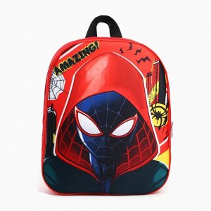 Рюкзак детский для мальчика Amazing, 33x28x9 см, Человек-паук