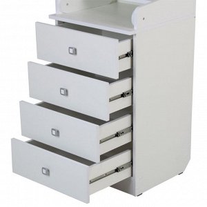 Комод пеленальный детский Фея 1550, 50х47х92 см., 4 ящика, цвет белый