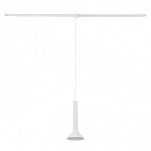Светильник трековый SLIM "Фонарь" LED 12Вт 3000K-6000К 48V CRI90 белый 17х17х39-139см