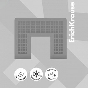 Лоток-сортер для бумаг вертикальный, 3 отделения, ErichKrause, серый