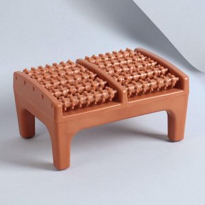 Массажёр для ног, 26.5x17x13 см, на подставке, МИКС