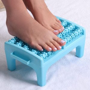 Массажёр для ног, 26.5x17x13 см, на подставке, МИКС
