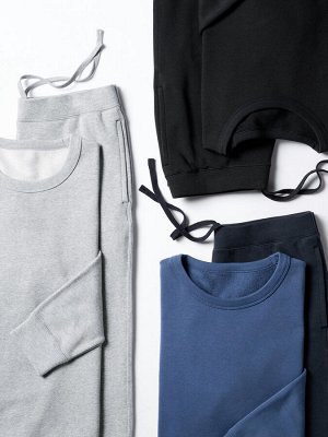 UNIQLO - ультраэластичный домашний комплект - 04 GRAY