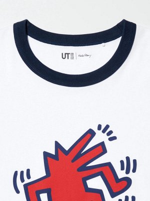 UNIQLO UT - хлопковая футболка унисекс с принтом от Кит Харинг
