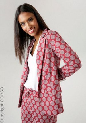 жакет бренд Aniston SELECTED блейзер (Blazer) Цвет изделия: бордо-гра Бренд: Aniston SELECTED Ассортимент: Da. Категория размера блейзера: Нормальные размеры Дистрибьютор: AproductZ GmbH, Werner-Otto-