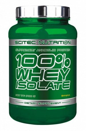 Протеин SCITEC 100% Whey Isolate - 700 гр