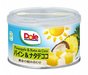 Ананасы консервированные (дольки) с кокосовым желе Dole 227 гр