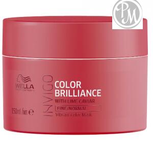 Wella Invigo color brilliance маска-уход для защиты цвета окрашенных нормальных и тонких волос 150мл
