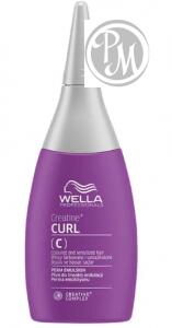 Wella creatine + curl c лосьон для окрашенных и чувствительных волос 75мл