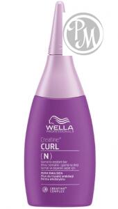Wella creatine + curl n лосьон для нормальных волос, от тонких до трудноподдающихся 75мл