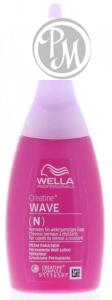 Wella creatine + wave n лосьон для нормальных волос, от тонких до трудноподдающихся 75мл