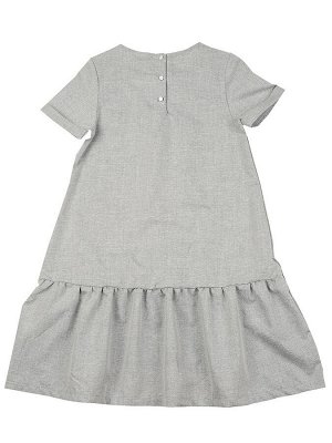 Платье (122-146см) UD 6622(1)серый