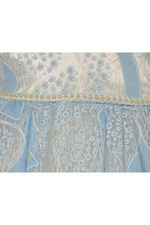 Платье (92-116см)/(90-130см) UD 0804(1)голубой