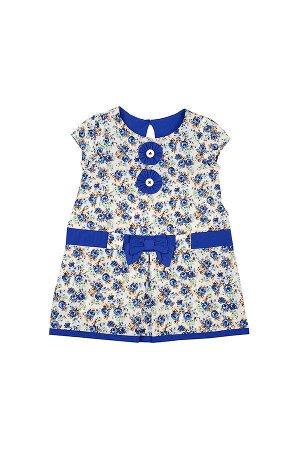 Платье в цветочек (98-122см) UD 2990 син/голуб