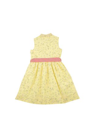 Платье UD 6318 желт/цветы
