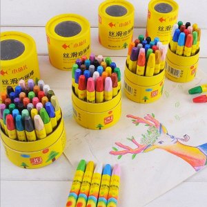 Восковые карандаши, 18 цветов
