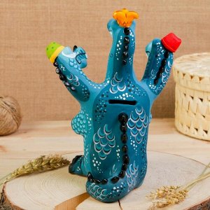 Ковровская глиняная игрушка "Змей-Горыныч", 25 см