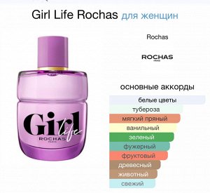 Женские духи Girl Life Rochas 40 мл. Оригинал