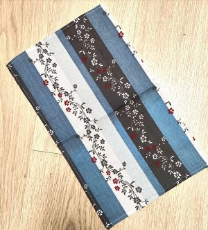 Полотенце кухонное Цветочная дорожка, рогожка 26х43 см