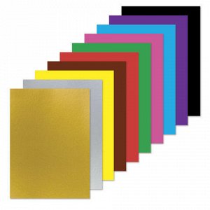 Цветная бумага А4 2-сторонняя офсетная ВОЛШЕБНАЯ, 16 листов