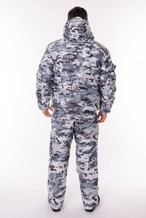 Костюм зимний Патриот -45 OneRus, алова, белый, Тритон