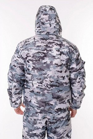 Костюм зимний Патриот -45 OneRus, алова, белый, Тритон