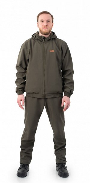 Барс костюм ORION Active, демисезонный, полофлис, хаки