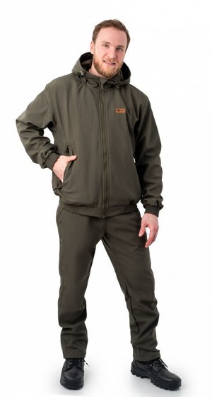 Барс костюм ORION Active, демисезонный, полофлис, хаки