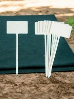 Табличка для подписи цветочная (набор 8 штук), 13 х 5 см, пластик