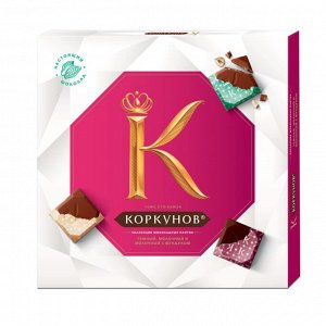 Коллекция шоколадных плиток Коркунов, 131 г
