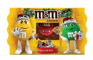 M&M's and Friends (394 гр.) Камин Набор конфет подарочный M&M's