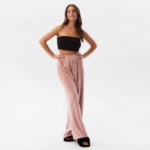 Брюки женские KAFTAN Plushy, розовый