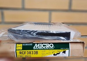 Фильтр салонный MICRO, RCF3833B AC-208E