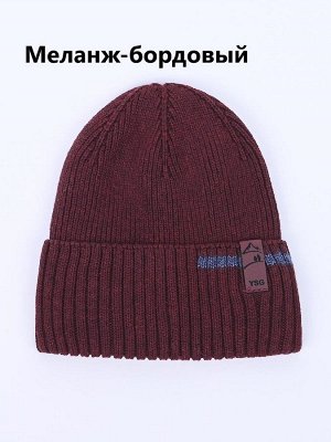 Шапка мужская на флисе из хлопка цвета выбирайте при оформлении заказа