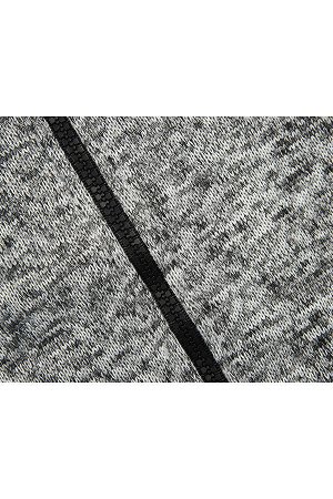 Куртка с начесом (92-116см) UD 3624(2)черн/серый