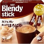 Кофе растворимый крепкий 3 в 1 с молоком и сахаром Blendy, 8 гр.*27 шт