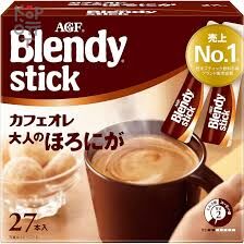 Кофе растворимый крепкий 3 в 1 с молоком и сахаром Blendy, 8 гр.*27 шт