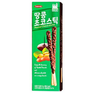 палочки SUNYOUNG Peanut Choco 54 г 1/32