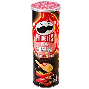 чипсы PRINGLES 13 специй с раком 110 г 1/20