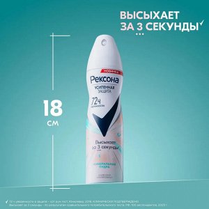 Рексона Женский Антиперспирант-спрей "Минеральная пудра" 150 мл