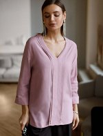 Летящая блузка из премиальной вискозы и лиоцелла