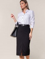 Юбка-карандаш из плотного джерси без подкладки