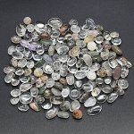 Горный хрусталь с породой галтовка фракция 5-10мм, упаковка 100г