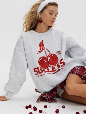 Утепленный свитшот оверсайз Success