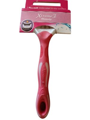 Schick Xtreme3 Beauty станки одноразовые с тремя сгибаемыми лезвиями, 1шт
