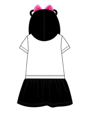 Платье трикотажное для девочек