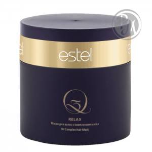 Estel de luxe relax маска для волос с комплексом масел q3 300 мл